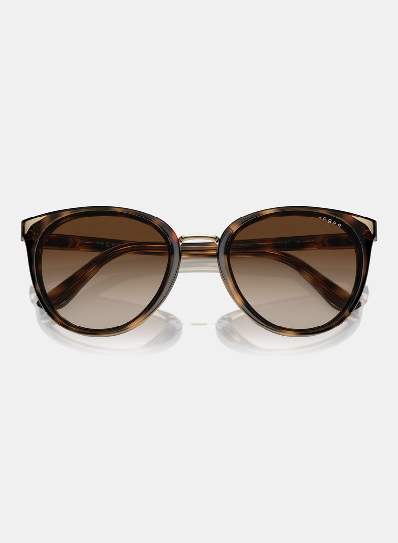 فوغ نظارة شمسية باترفلاي بإطار كامل 5230S,54, W656,13 - Image 5